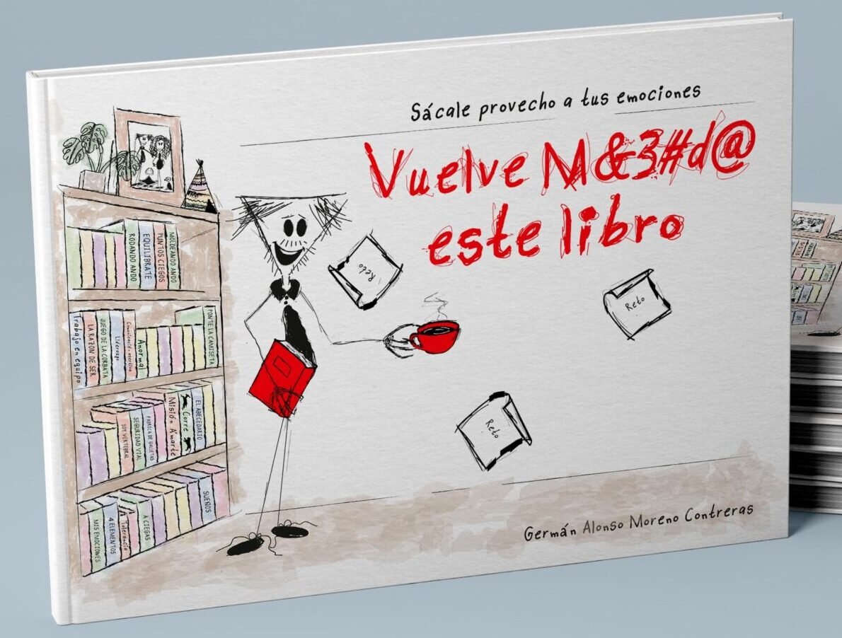 «Vuelve Mierda Este Libro»: La Revolución de Germán Moreno que Está Salvando la Salud Mental